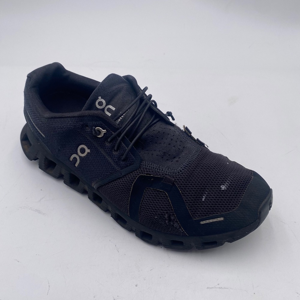 On Cloud Black Running Shoes Mens 8 Sneakers Lightweight CloudTec 59.98986 Swiss